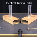 Tuning fork fun: Tuning a tuning fork