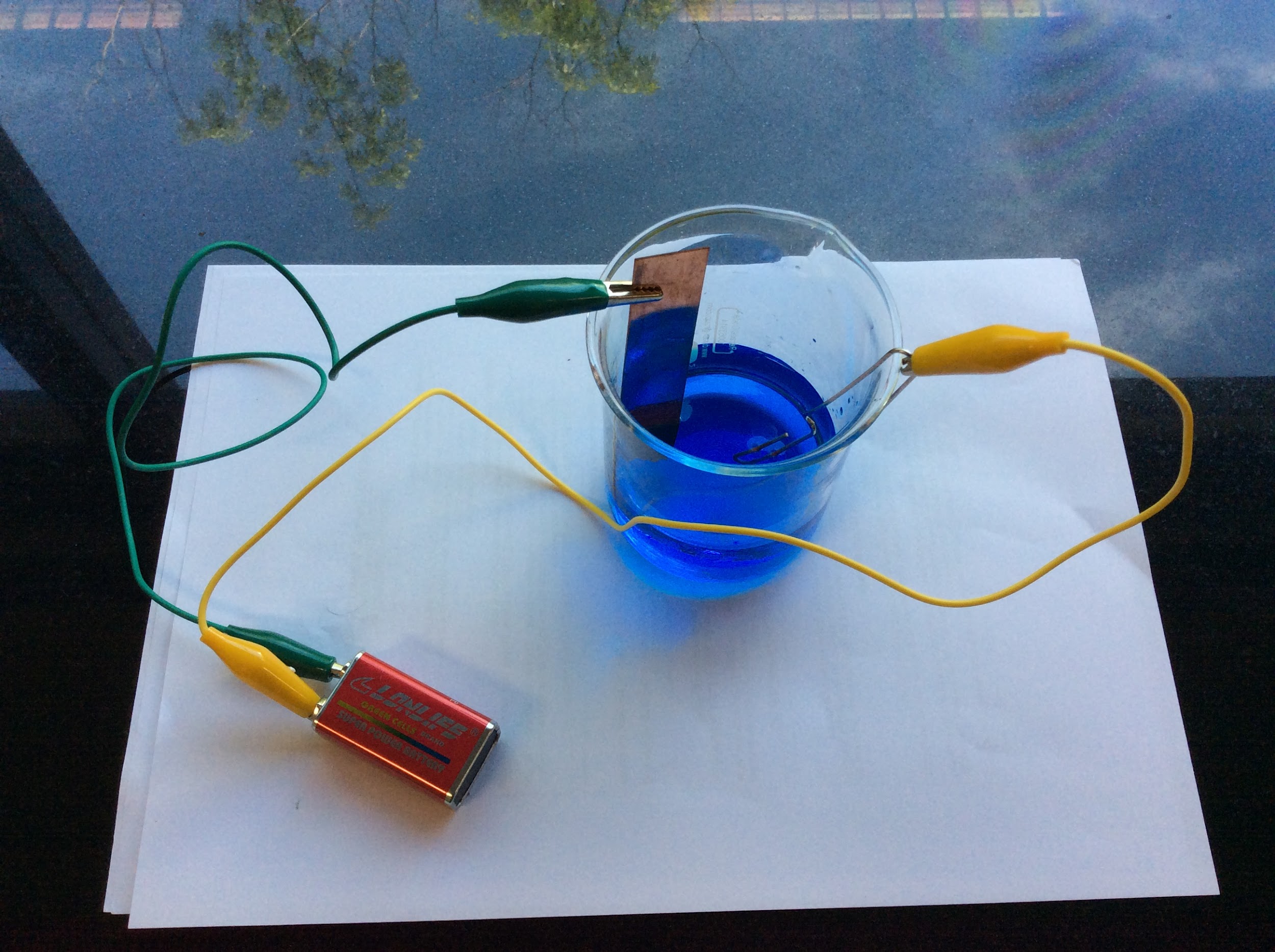 Electroplating of Cu